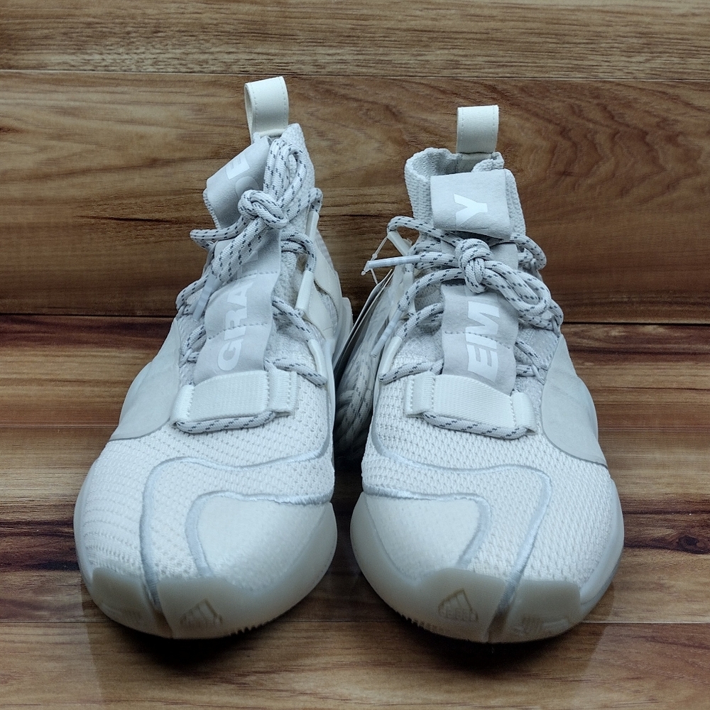 Adidas Crazy BYW PRD Pharrell "Now is Her Time" Cream White EG7727 Sz 11 NEW - Picture 3 of 8